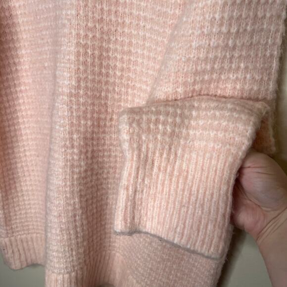 Lou & Grey Texturestitch Sweater Pullover Pink Size Large - Picture 5 of 6